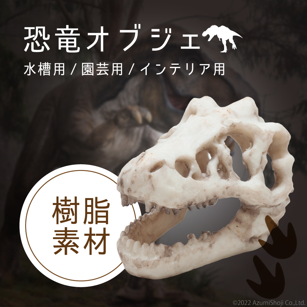 水槽オブジェ 恐竜
