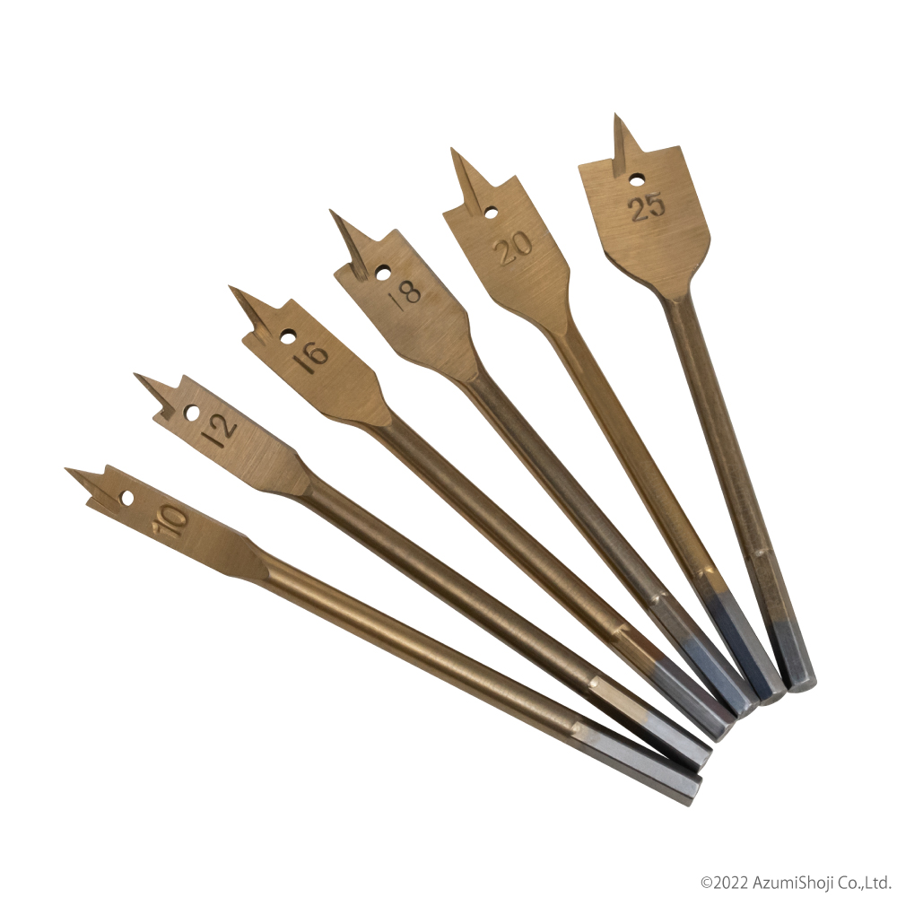 木工用ドリルビット　6本セット